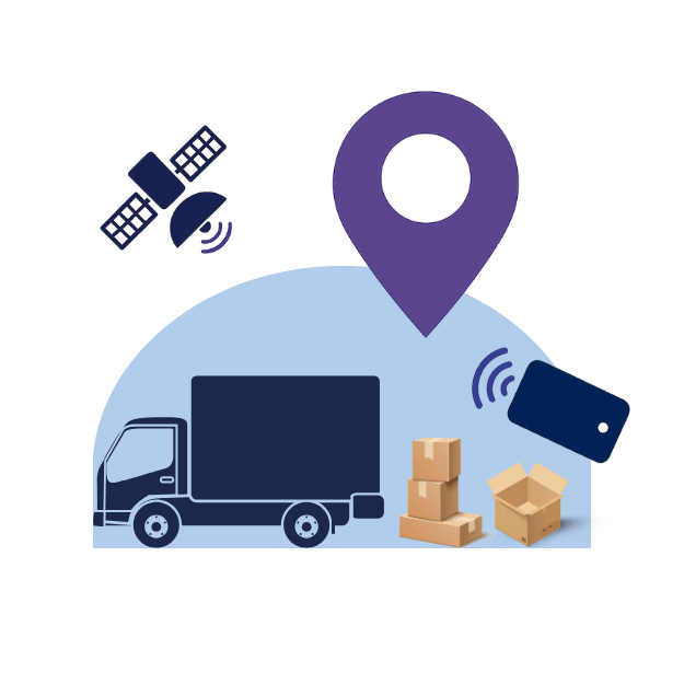 alt="GPS-маяк для отслеживания грузовика и ценных грузов через спутник и приложение"